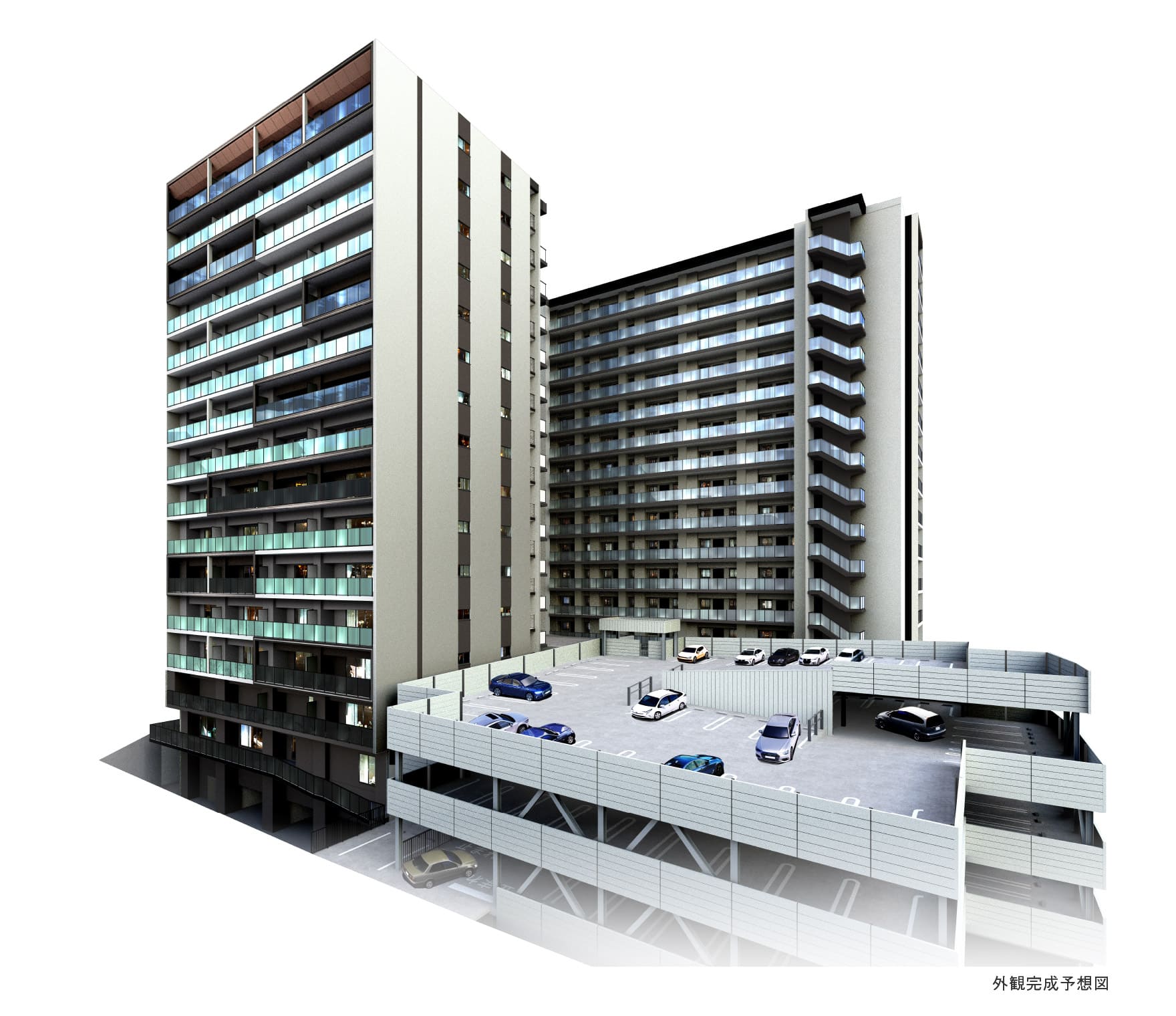 外観完成予想図